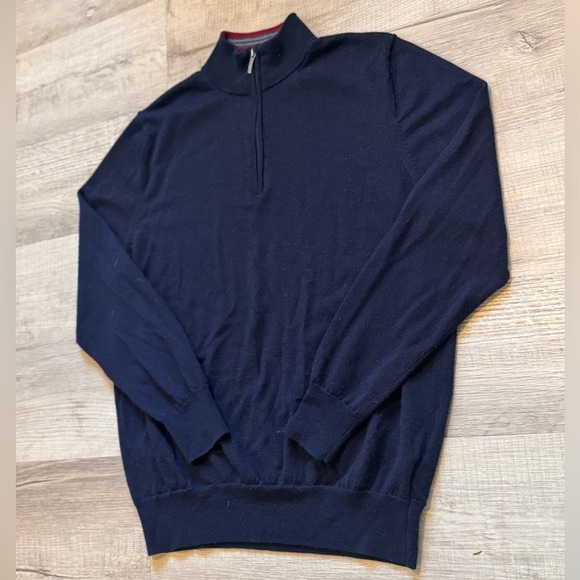 Brooks Brothers - Vintage 100% Extra Fine Wool Zip - Picture 4 of 8